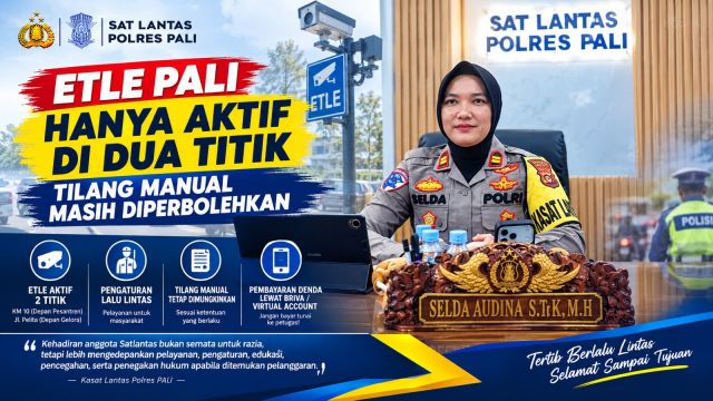 Tilang Manual Jadi Sorotan, Kasat Lantas PALI Beri Penjelasan