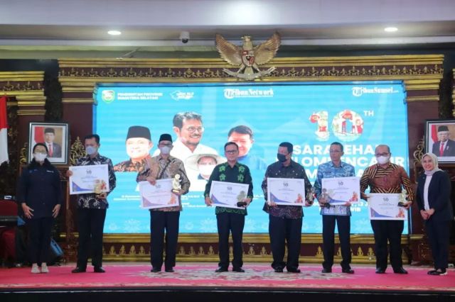 Bupati PALI Terima Penghargaan Inovasi Bidang Pertanian dan Pangan