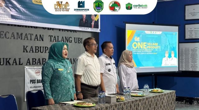 Dinkop UKM PALI Sosialisasikan Program OVOP, Dorong UMKM Jengkol Jadi Produk Unggulan Daerah