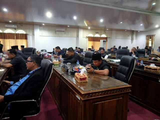 Usai Reses DPRD PALI Bahas Aspirasi pada Paripurna 