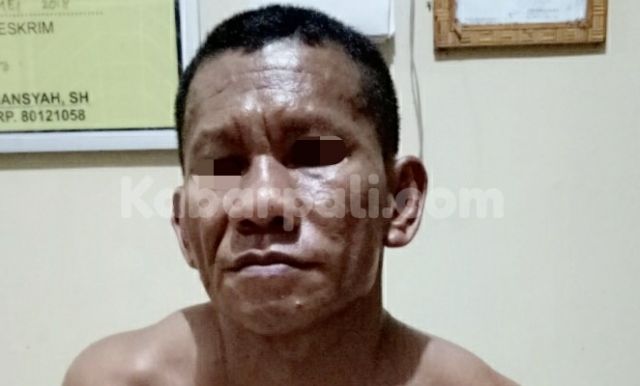 Terancam Pasal Berlapis, Budi digelandang Polsek Sungai Rotan