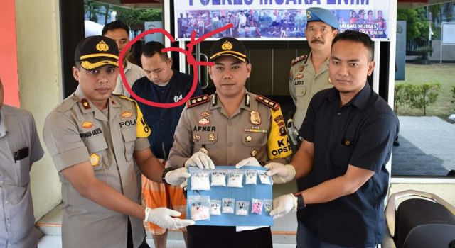 Jadi Bandar Narkoba, Menantu Kades Air Itam dibekuk Polisi