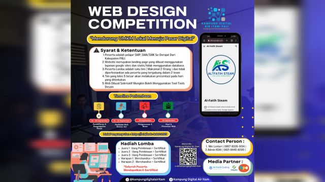 Kampung Digital Air Itam Gelar Lomba Web Design Competition