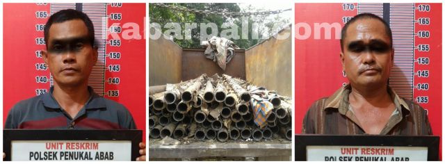 Polisi Grebek Pencurian Pipa Pertamina, Dua Pelaku dibekuk Enam Kabur