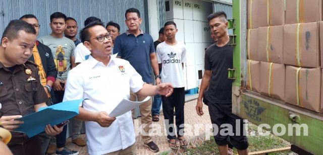 Dicetak di Bogor, Surat Suara Telah Tiba di PALI