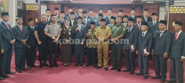 Dikukuhkan lagi, 26 Kades Persiapan Mengaku Siap Menjadi Definitif