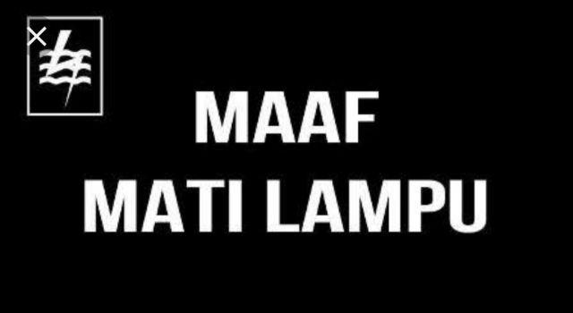 Hari ini Listrik di 3 Kecamatan Padam, PLN Minta Maaf