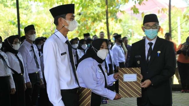 Bupati PALI Lantik 197 P3K Guru Tahap II