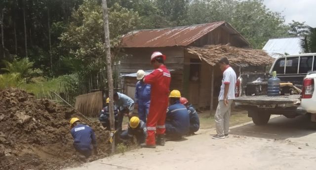 Pipa Gas Pertamina Bocor di Talang Ubi, Warga Khawatir Terjadi Kebakaran