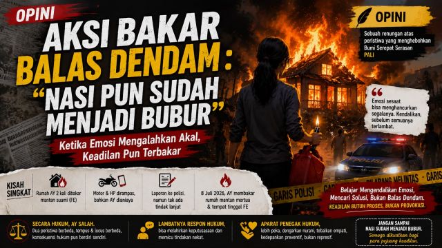 Aksi Bakar Balas Dendam : 