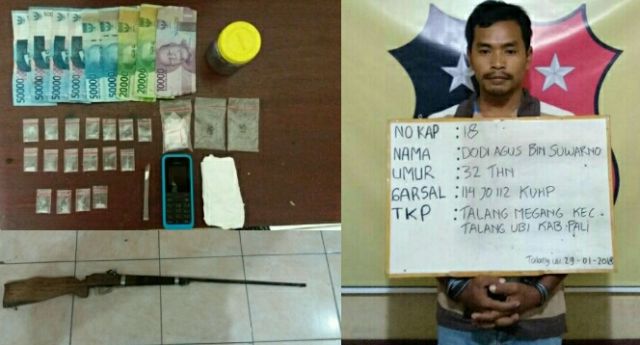 Menyamar Beli Sabu, Polisi Ringkus Bandarnya