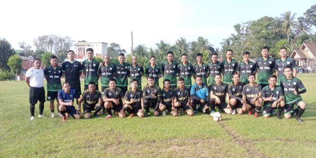 Pererat Siraturahmi, Tim Sepakbola PG PALI Hadiri Undangan Tim Teacher FC Talang Ubi