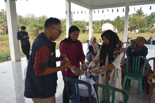 Bangun Kesadaran Lingkungan Sehat, Tim Ekspedisi Patriot Berdayakan Kader Desa Tanding Marga dan Karang Tanding pada Kawasan Transmigrasi PETATA 